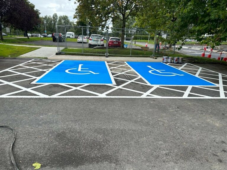Disabled Parking Bays disabled car park marking Dublin